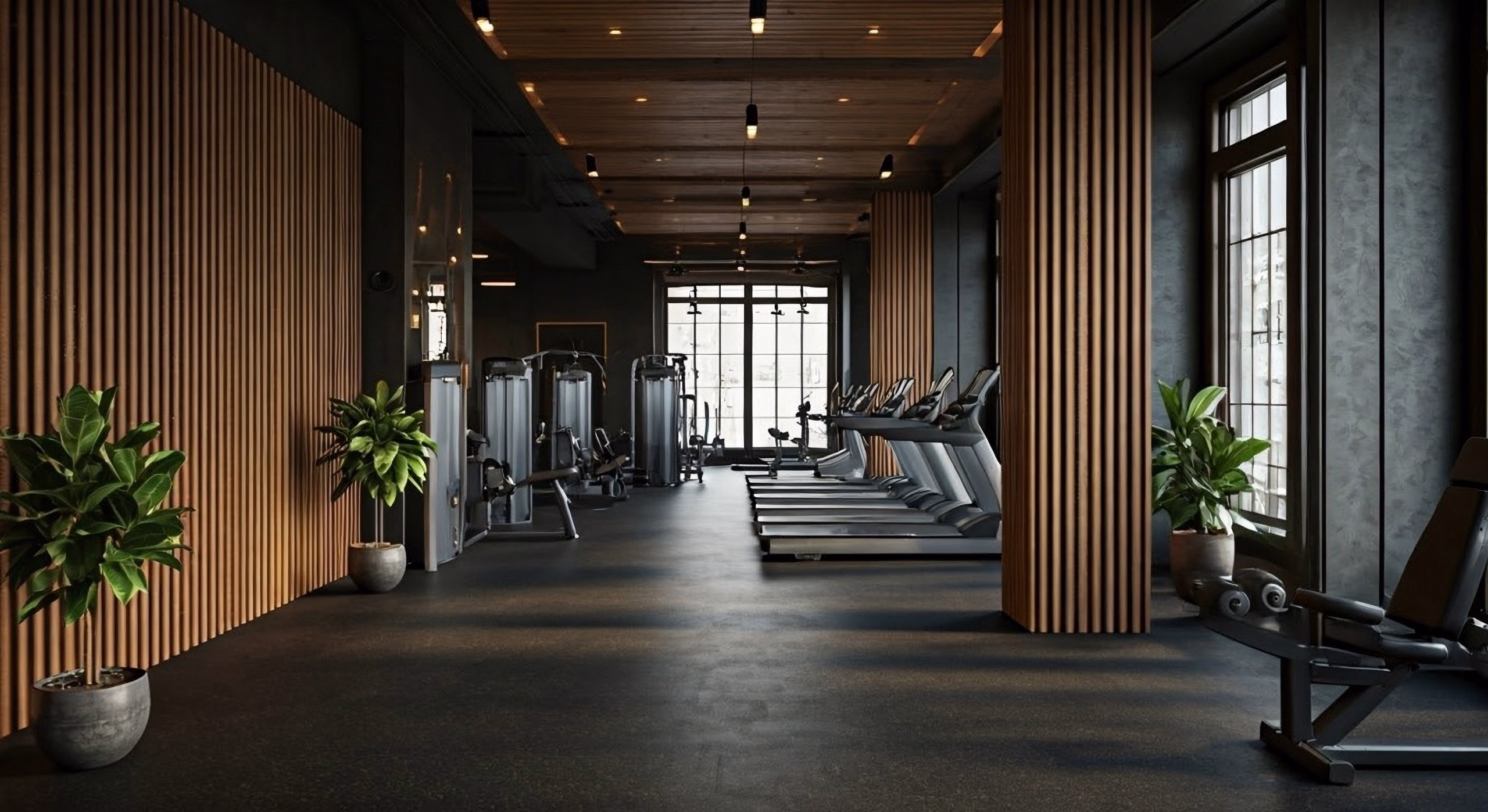 Gym & Fitness Studio Interior Design Dubai