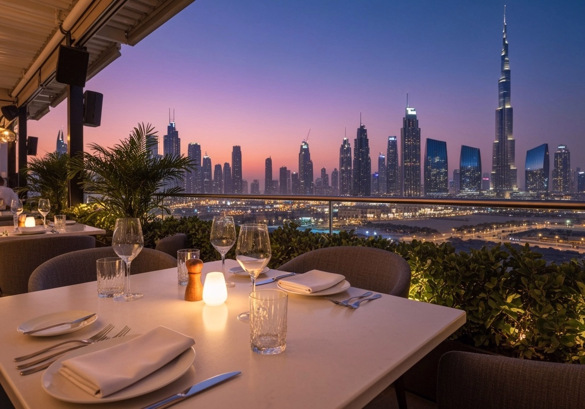 Beach Club and Rooftop Bar Fit Out in Dubai